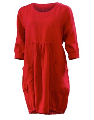 Leinenkleid 'Aiko', rot