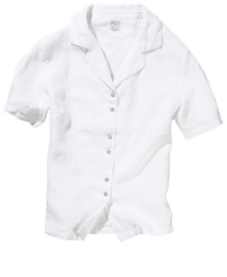 Leinenbluse 'Gina', weiß