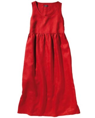 Leinenkleid 'Gitte', rot