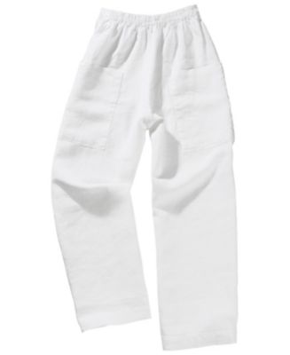Leinenhose 'Lil', weiß