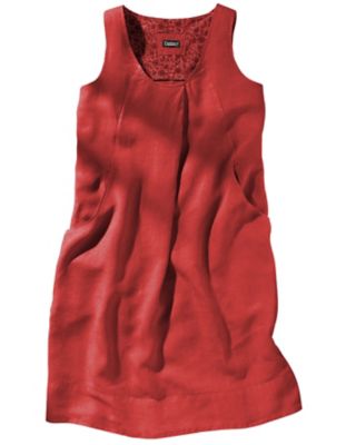 Leinenkleid 'Aline', rot