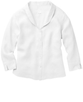 Leinenbluse 'Lorena', weiß