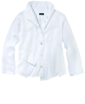 Leinenbluse 'Celina', weiß