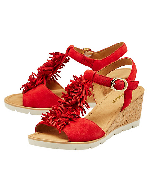 Sandalen Marcella von Gabor in rot | Deerberg Sandalen Marcella von Gabor in rot | Deerberg