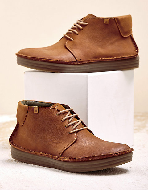 Stiefeletten Pina von El Naturalista in braun | Deerberg Mode Schuhe EL NATURALISTA Ricefield Stiefeletten braun