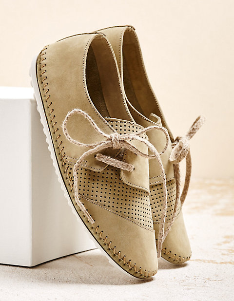deerberg Schnürboots für Damen online kaufen | Damenmode Halbschuhe Betania von Think in gelb | Deerberg
