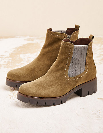 Gabor Schuhe zum Wohlfühlen | sicher kaufen | Deerberg Gabor Stiefelette in Farbe rot günstig online kaufen