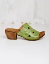 Leder-Pantoletten - Arven