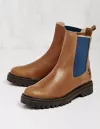 Leder-Stiefeletten - 27698