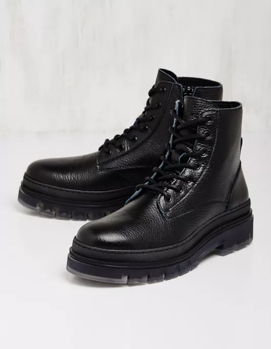 Leder-Stiefeletten - 27775