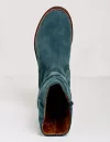 Veloursleder-Stiefeletten gefüttert - 27947