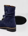 Veloursleder-Stiefeletten gefüttert - 27947