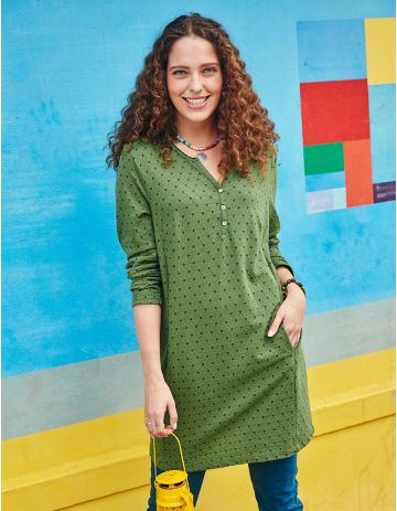 Deerberg Jacquardjersey-Tunika Meluba