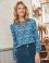 Deerberg Druck-Bluse Apke