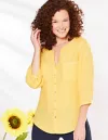 Leinen-Bluse - Denise