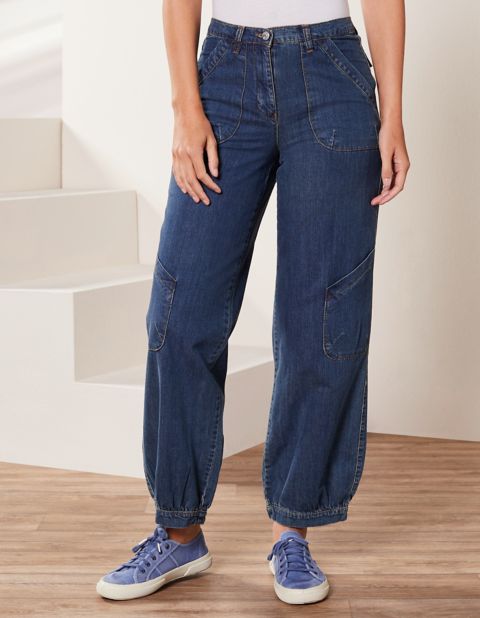 Relaxed-Fit-Jeans - Babette Bio