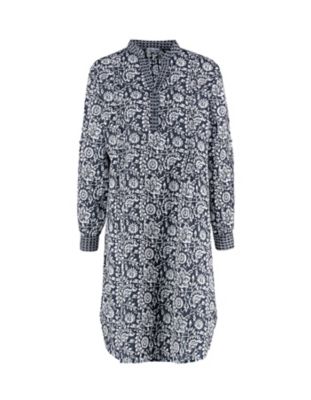 Kleid Tanice Von Deerberg In Marine Weiss 