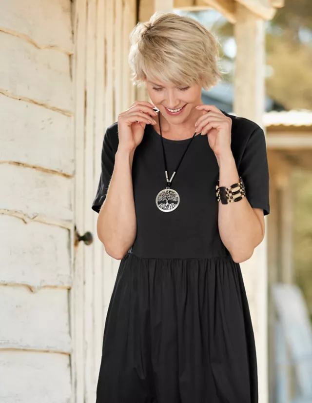 Kleid Julianna Von Deerberg In Schwarz Deerberg
