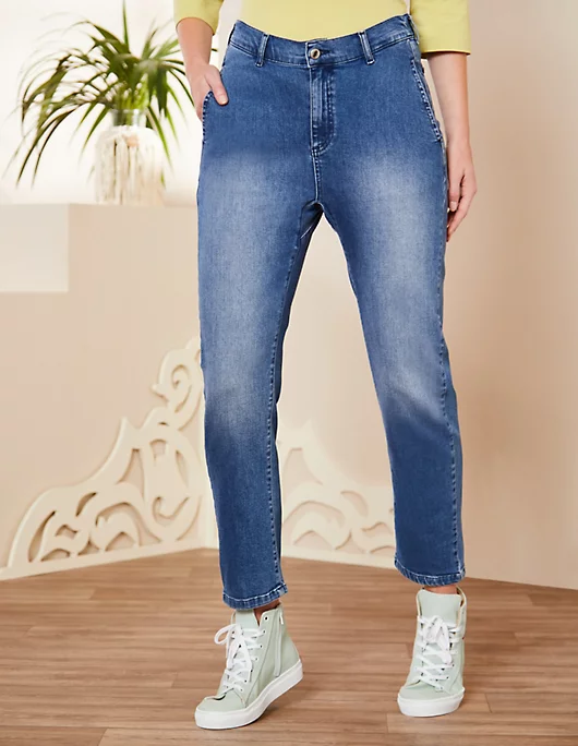 Relaxed-Fit-Jeans - Silke Bio