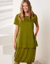 Leinenjersey-Doppelkleid - Yanlima