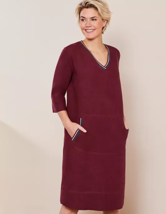 Leinen-Kleid - Jampy