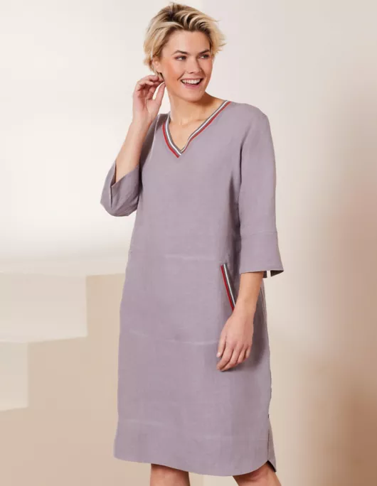Leinen-Kleid - Jampy