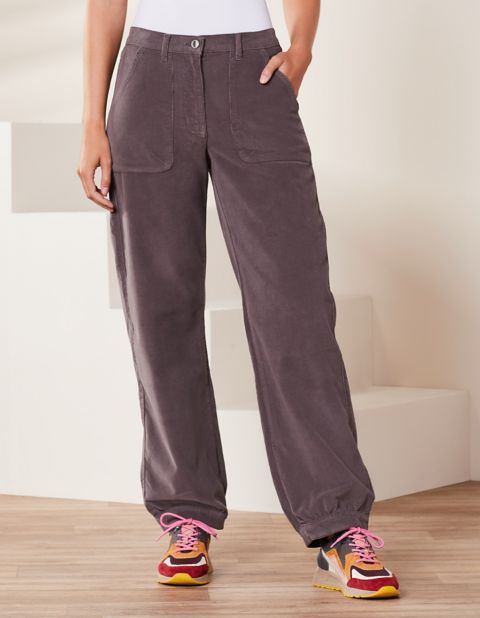 Relaxed-Fit-Cord-Hose - Amsinar